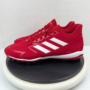 Adidas Icon 8 MD Mens Size 11.5 Team Power Red Baseball Cleats Shoes NEW IG9591